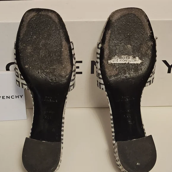 Givenchy Monochrome Women's Heel Sandals - Picture 6 of 7